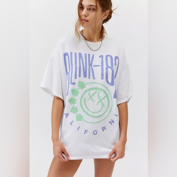 Urban Outfitters Tops - Urban Outfitters Blink 182 Graphic TShirt Dress